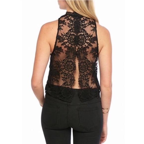 Free People Tied To You Lace Top - Picture 4 of 4